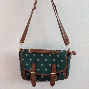 Annmouler Small Book Bag Crossbody Satchel